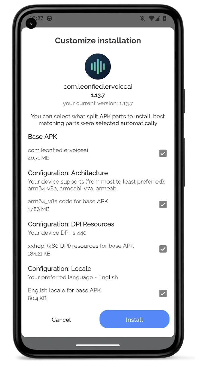 SAI: Split APKs Installer app preview 3