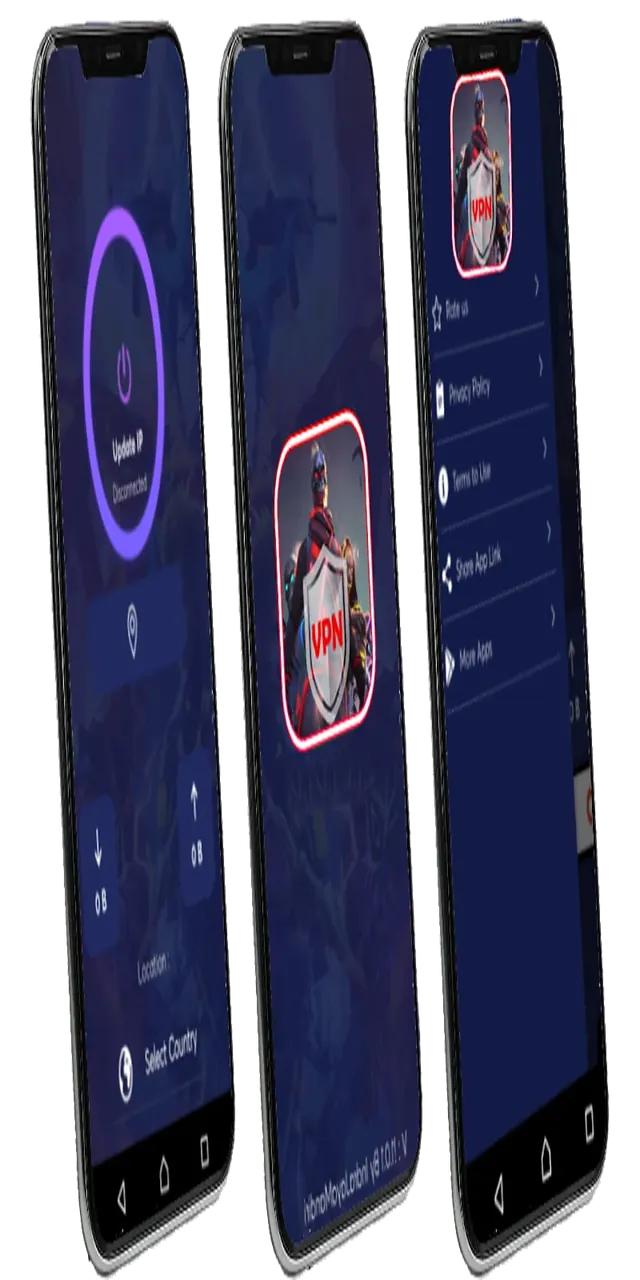 Capture d'écran 6 : Fire Vpn Turbo For Fast Gaming