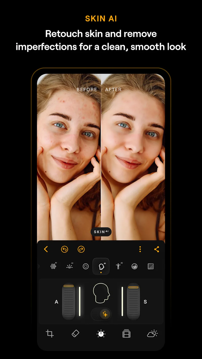 Luminar: Photo Editor prévia do app 6
