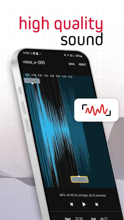 Capture d'écran VoiceX 5