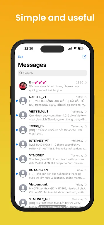 Messages iOS 17 capture d'écran 2