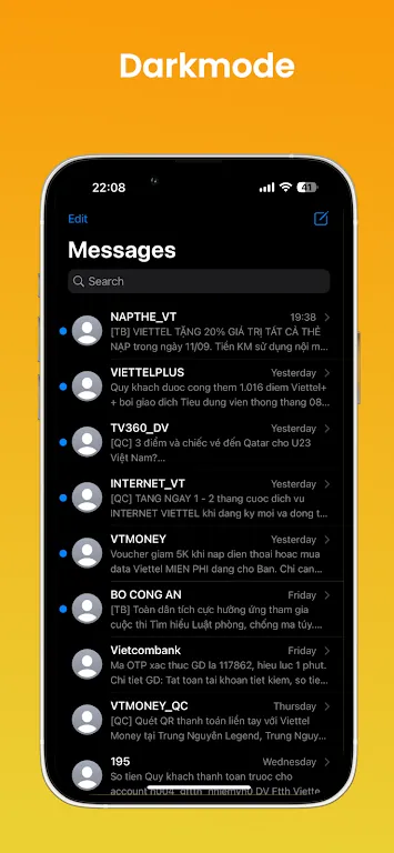 Messages iOS 17 capture d'écran 5