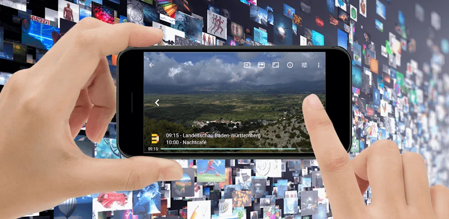 Capture d'écran dream Player IPTV 1