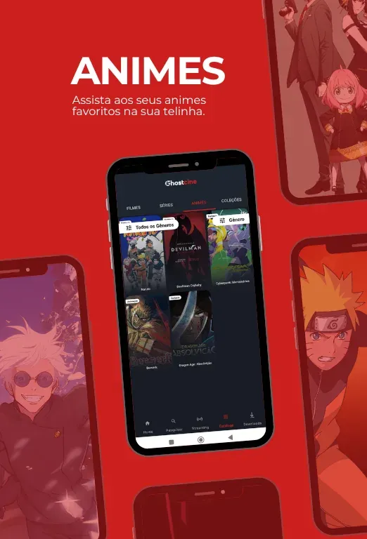 Aperçu de l'Application Ghostcine 5