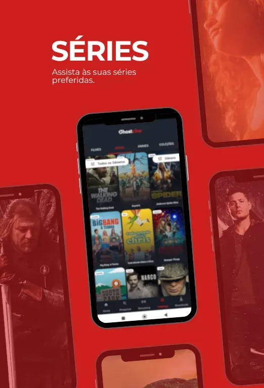 Aperçu de l'Application Ghostcine 4