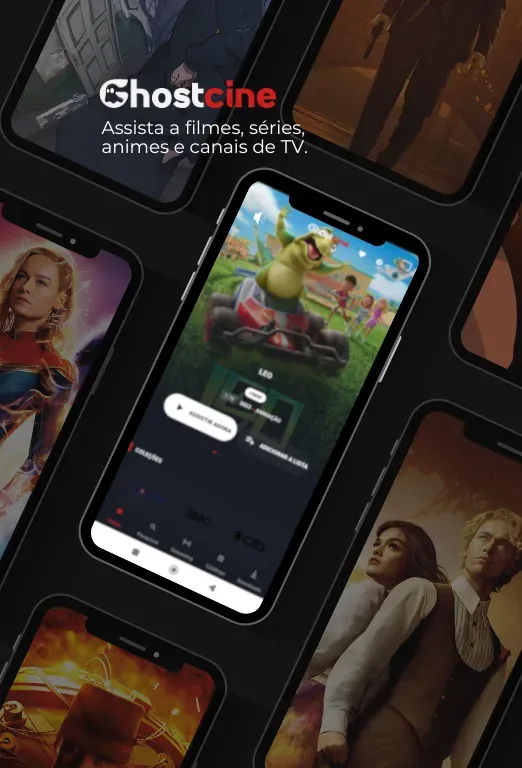Aperçu de l'Application Ghostcine 2