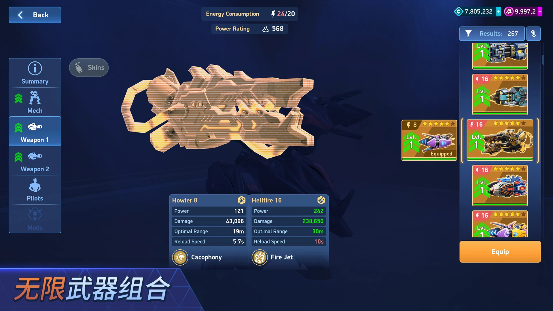 Captura de tela de gameplay de Mech Arena - Shooting Game 3