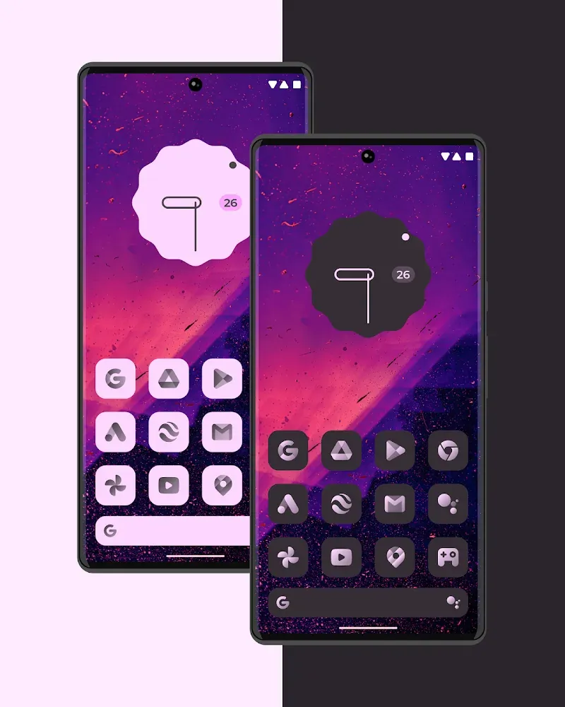 Capture d'écran 5 de Saga Material You icons
