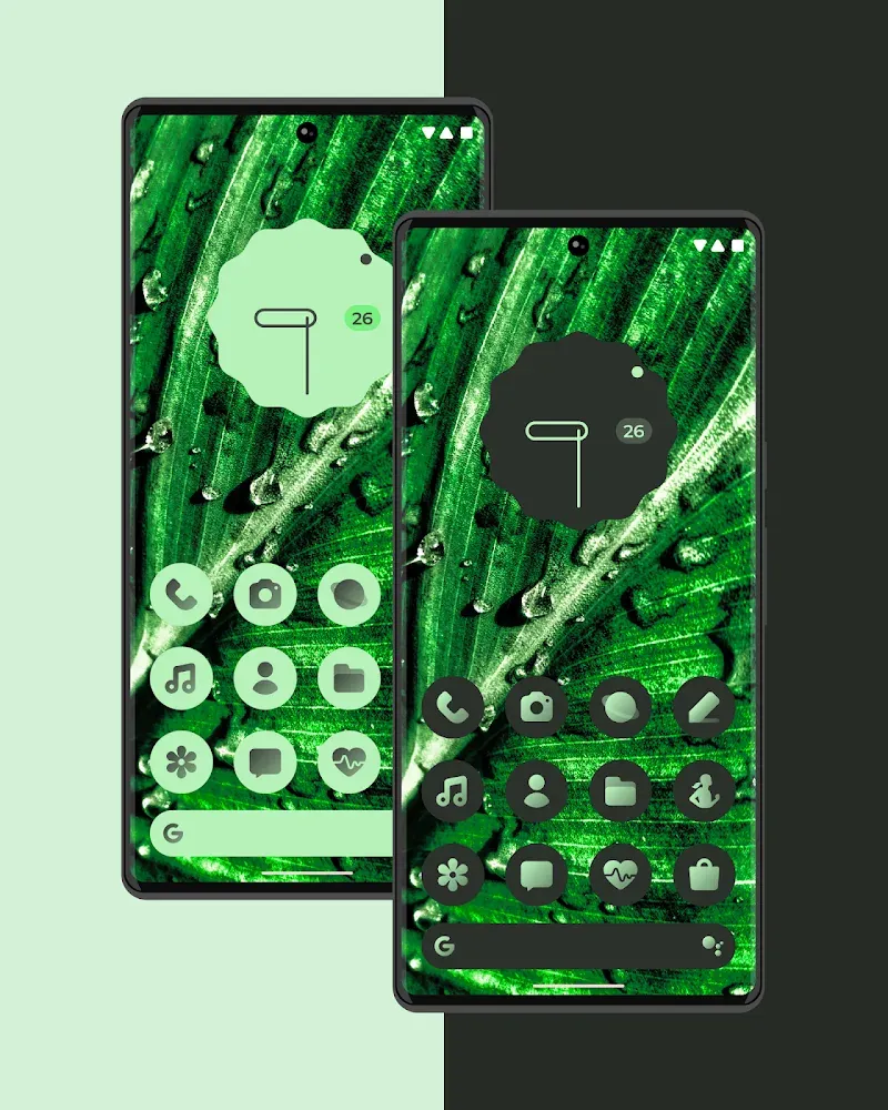 Capture d'écran 4 de Saga Material You icons