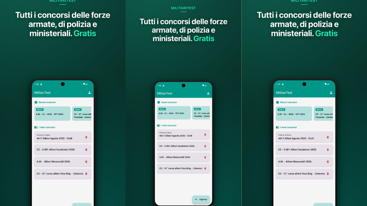 MilitariTest – Simulatore quiz capture d'écran de jeu 1