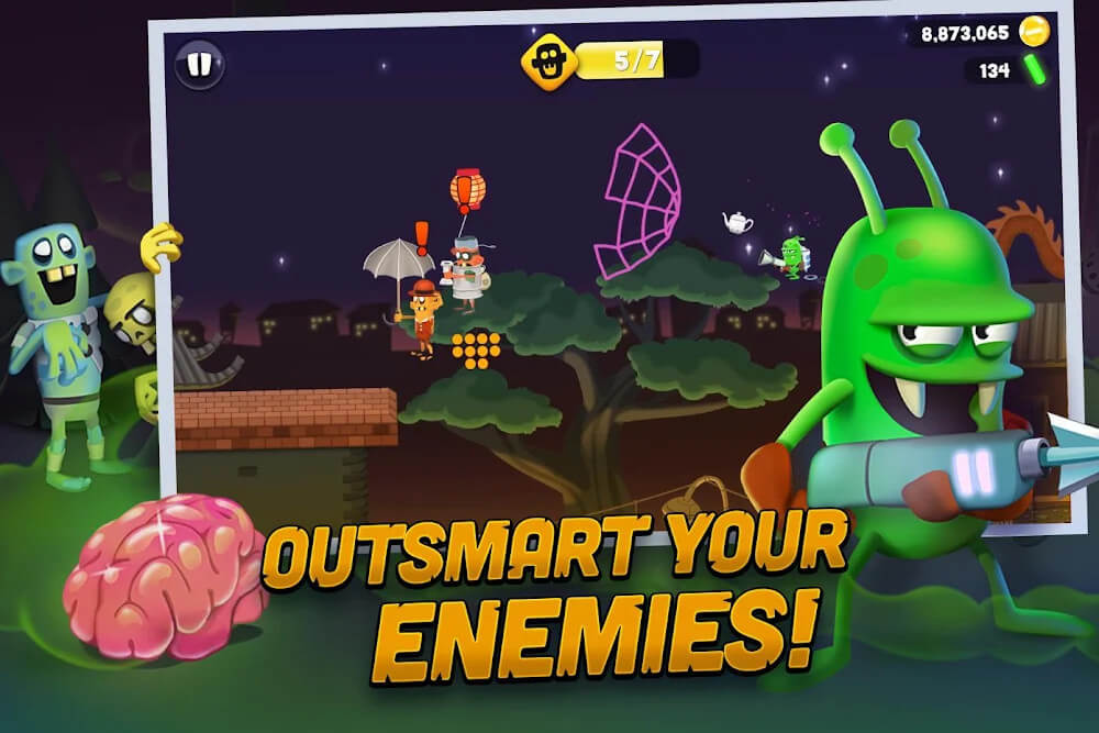 Screenshot gameplay Zombie Catchers 5