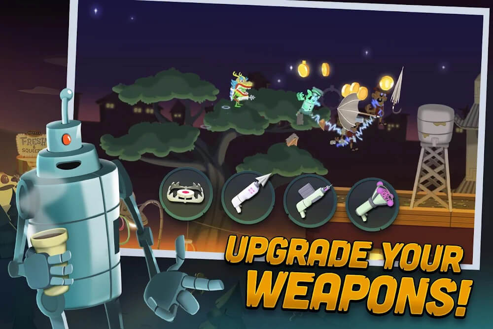 Screenshot gameplay Zombie Catchers 3