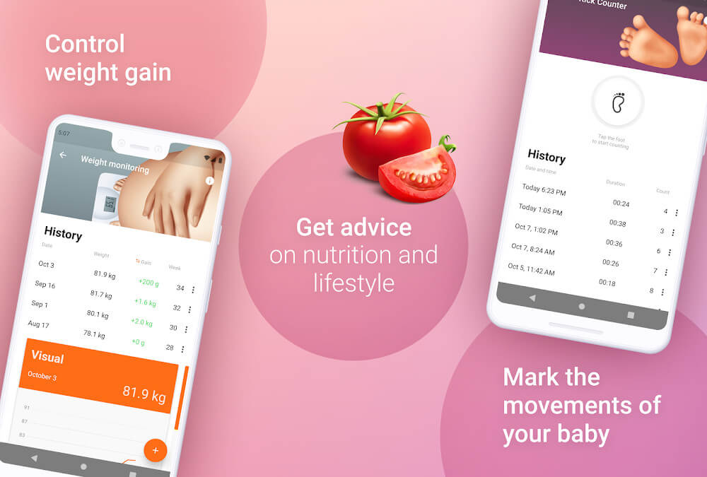 Capture d'écran Pregnancy Tracker 3