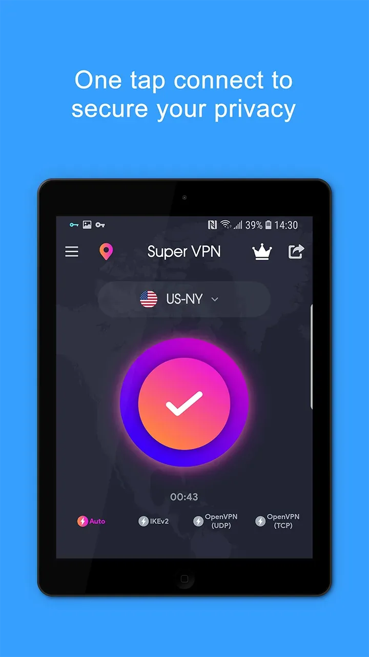 Capture d'écran VPN Proxy Speed 6