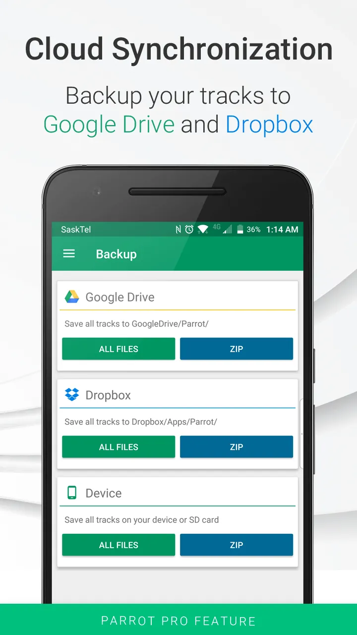 Parrot Voice Recorder capture d'écran 7