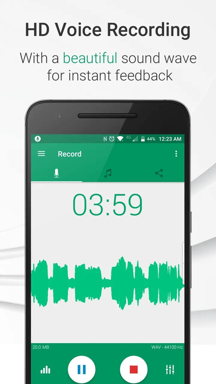 Parrot Voice Recorder capture d'écran 3