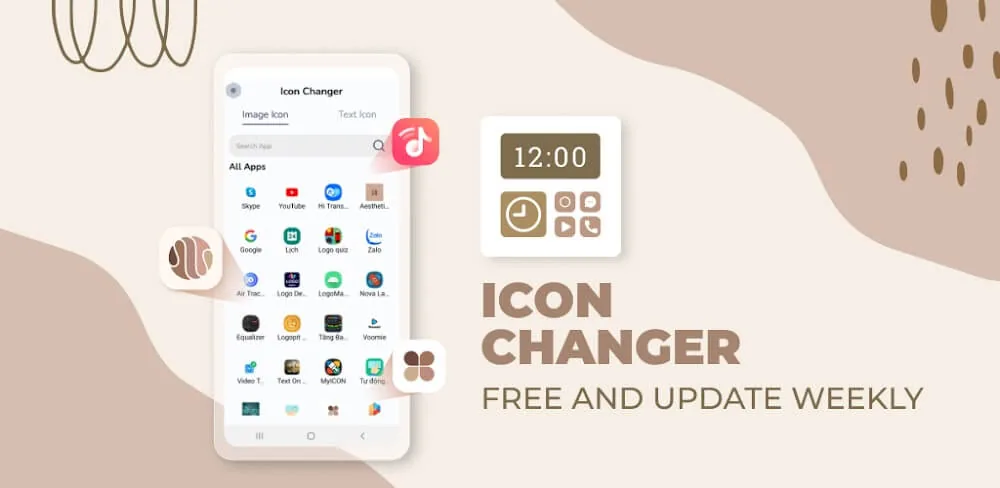 Capture d'écran 1 de Customize App Icon Changer