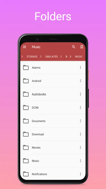 Capture d'écran de l'application Hi-Res Music Player 4