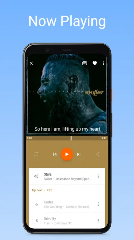 Capture d'écran de l'application Hi-Res Music Player 5