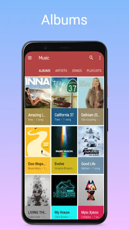 Capture d'écran de l'application Hi-Res Music Player 6