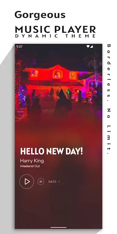 Capture d'écran 2 de l'application Flowie Music Player