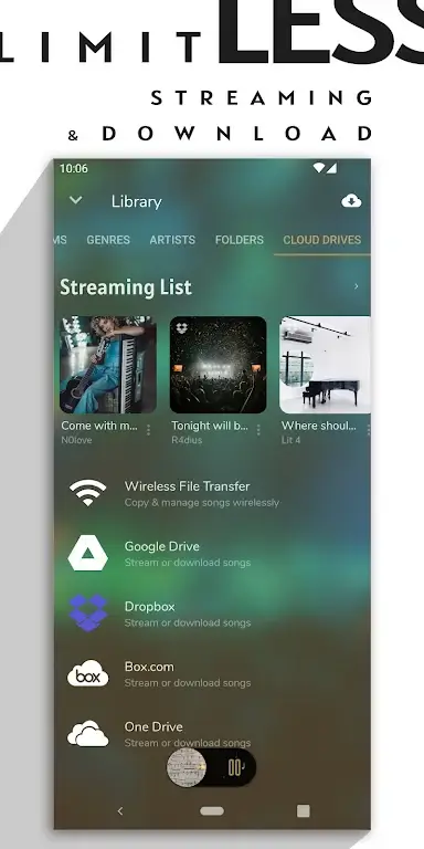 Capture d'écran 5 de l'application Flowie Music Player