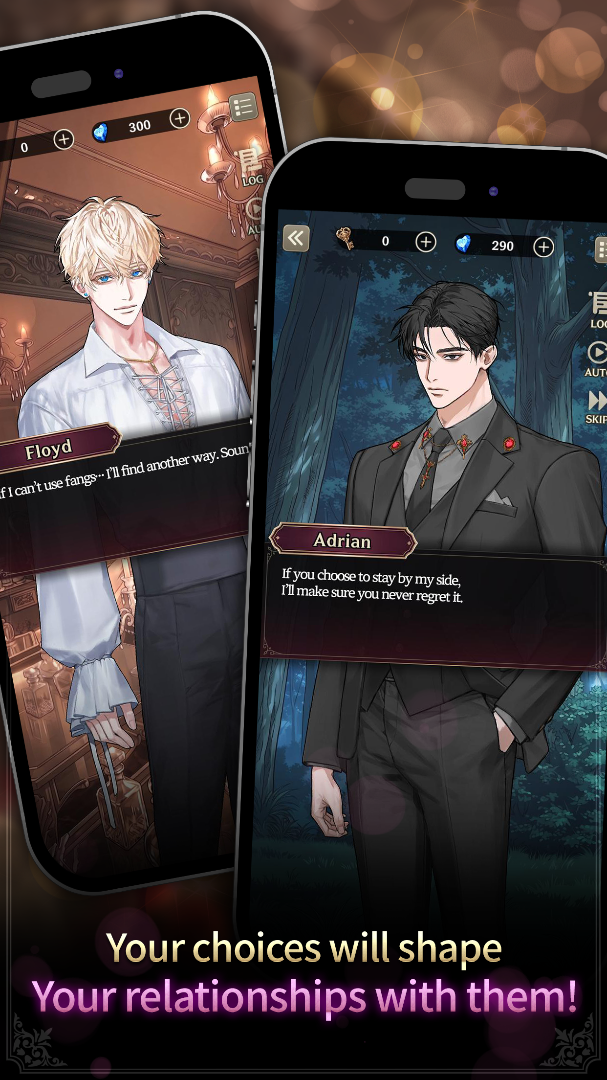 My Blood For You: Vampire Otome in-game preview 5