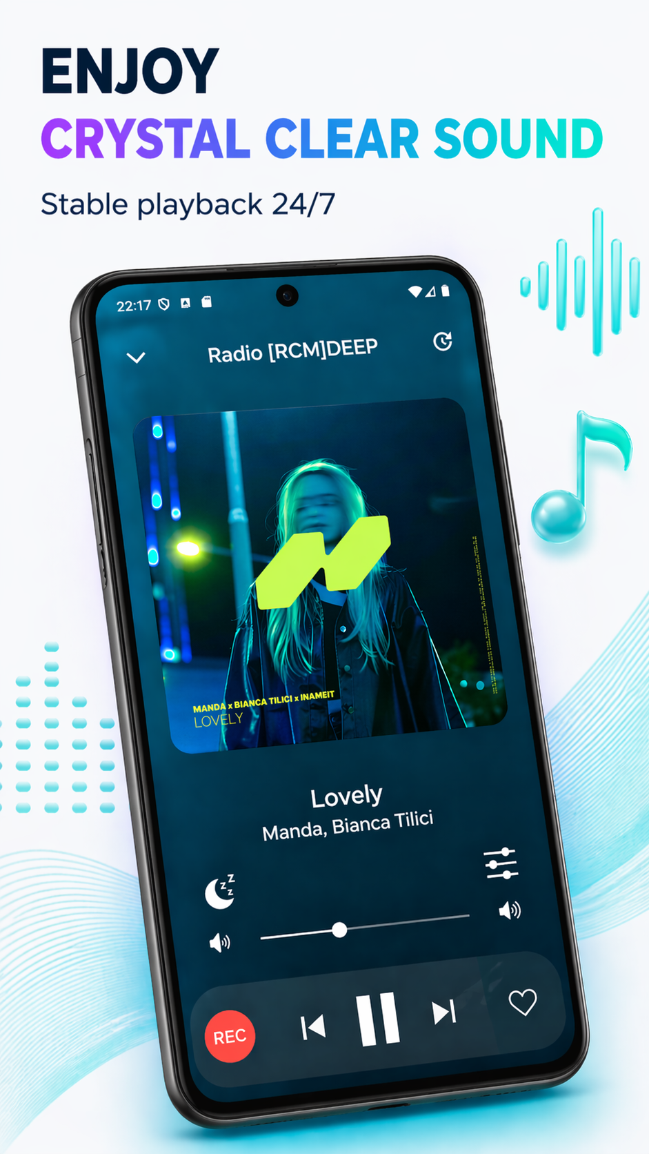 Capture d'écran de l'application Deep House Radio - EDM Music 3