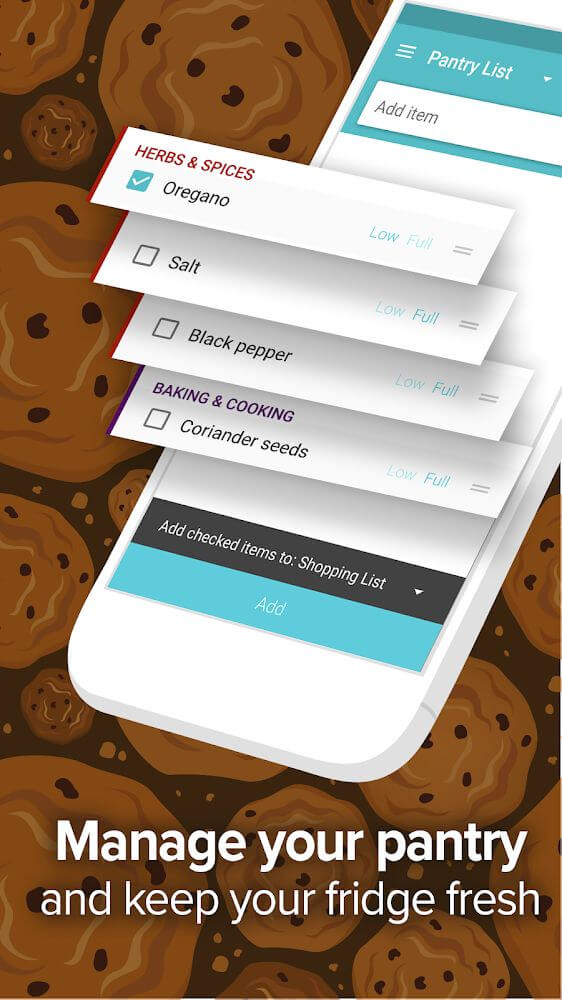 Aperçu de l'application Out of Milk 5