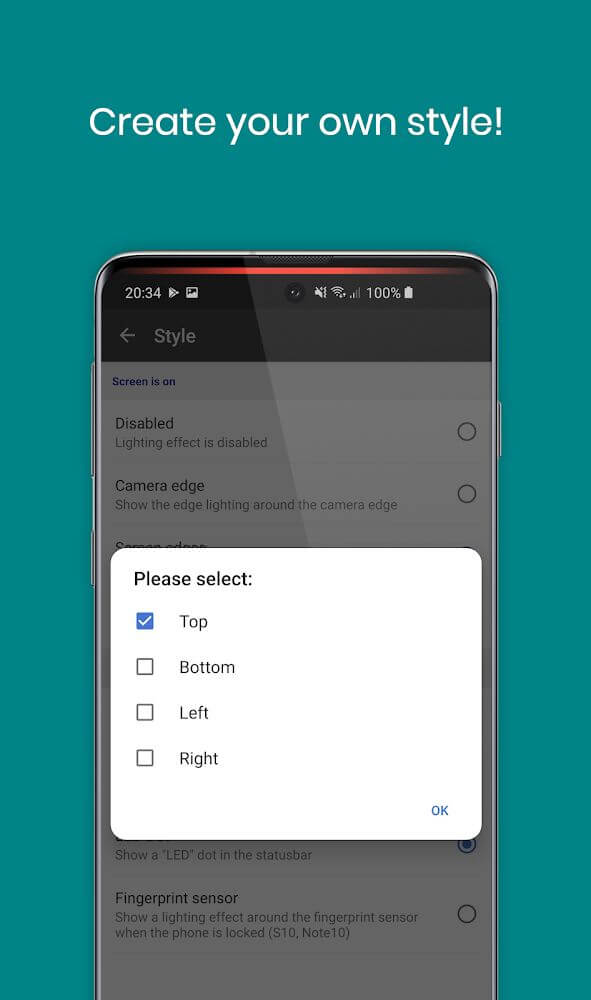 Capture d'écran 7 de LED for Samsung - aodNotify