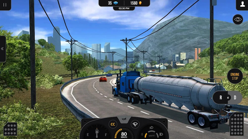 Capture d'écran de Truck Simulator PRO 2 2