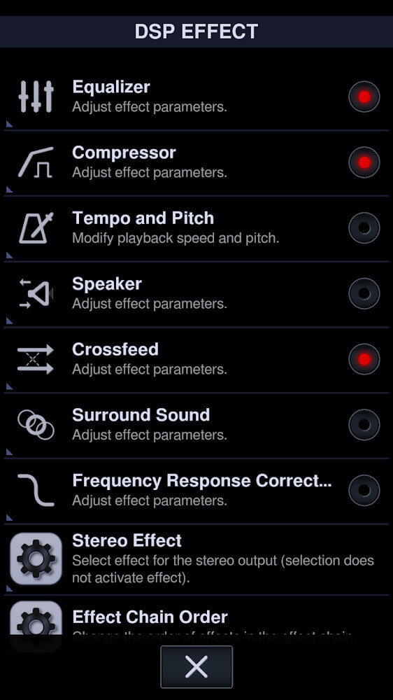 Capture d'écran Neutron Music Player 7