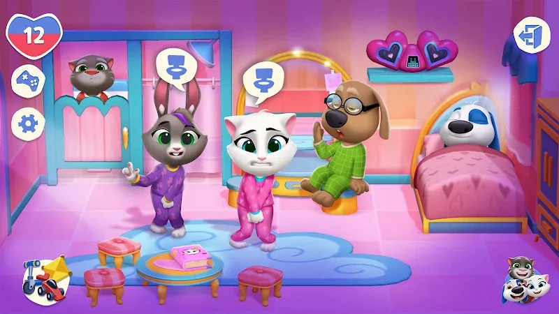 My Talking Tom Friends 2 capture d'écran 3