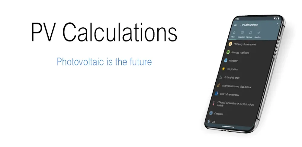 Photovoltaic Calculations screenshot 1