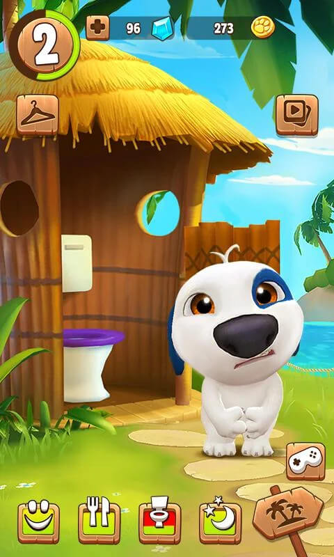 My Talking Hank gameplay screenshot 2