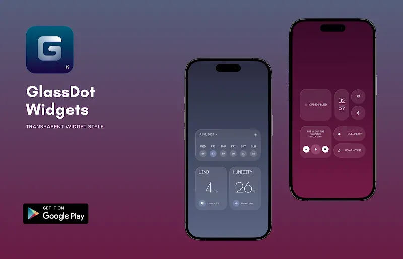 Image d'aperçu 6 de GlassDot Widgets For KWGT
