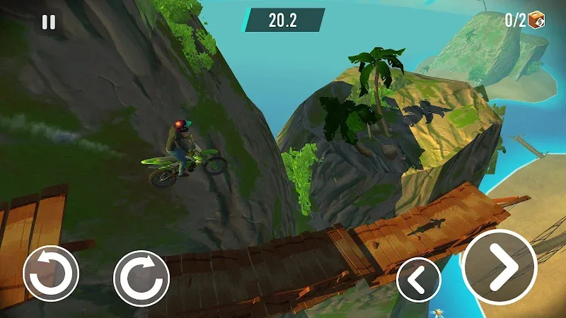 Capture d'écran du gameplay de Stunt Bike Extreme 6