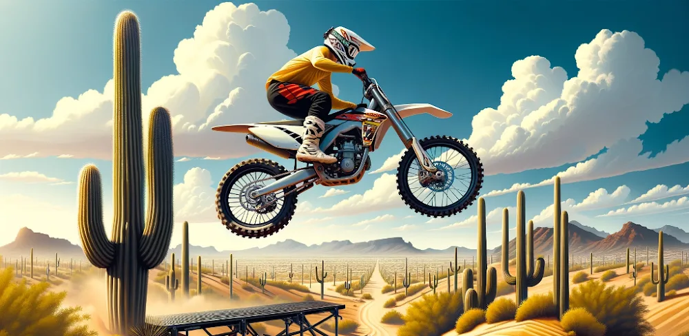 Capture d'écran du gameplay de Stunt Bike Extreme 1
