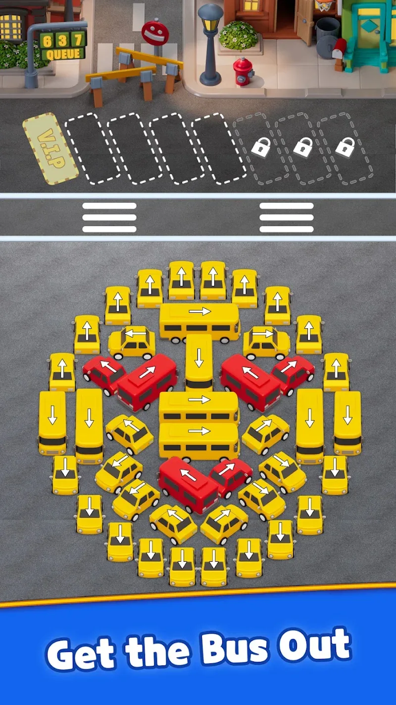 Capture d'écran 5 de Bus Craze - Traffic Jam Puzzle