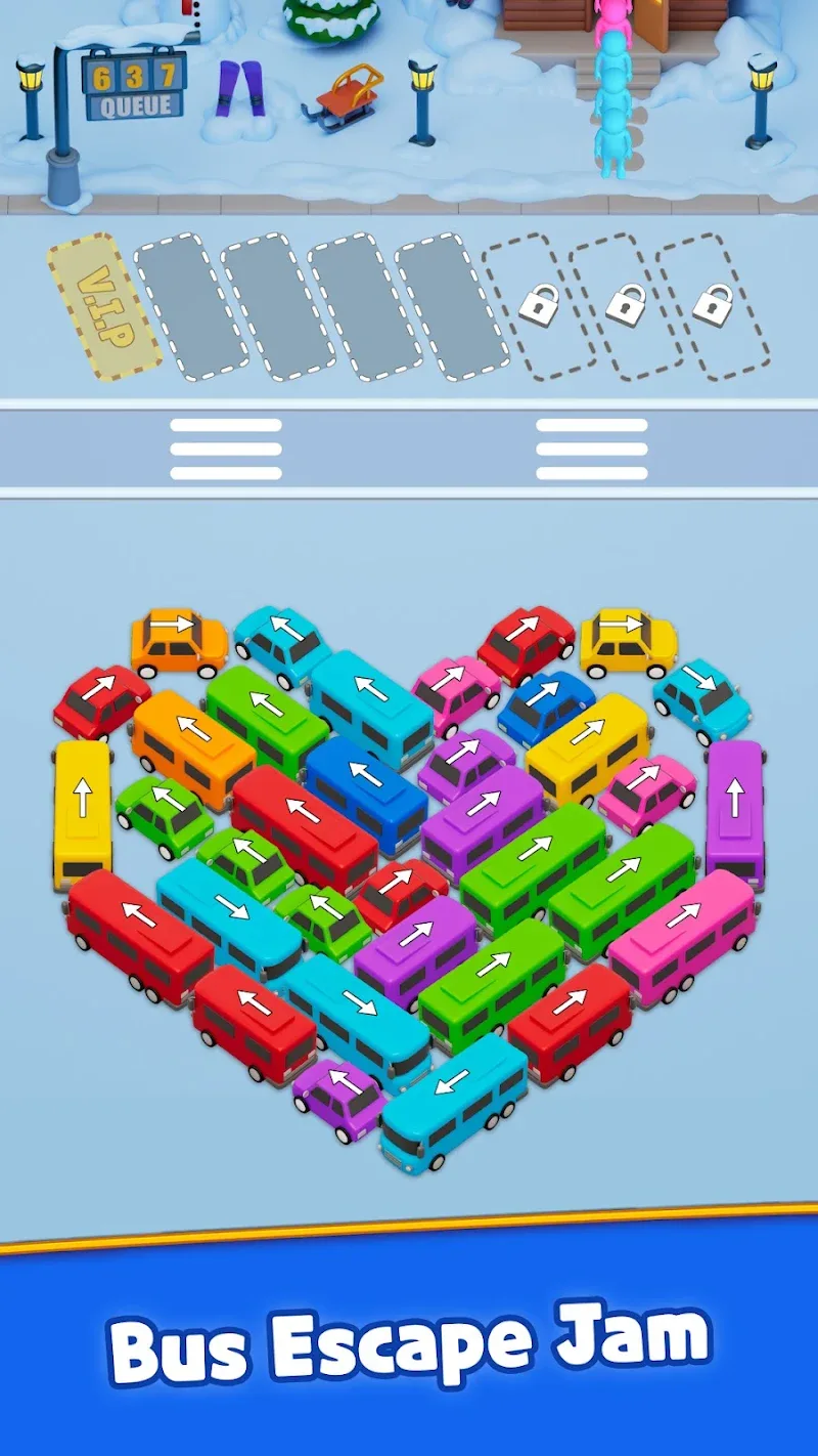 Capture d'écran 6 de Bus Craze - Traffic Jam Puzzle