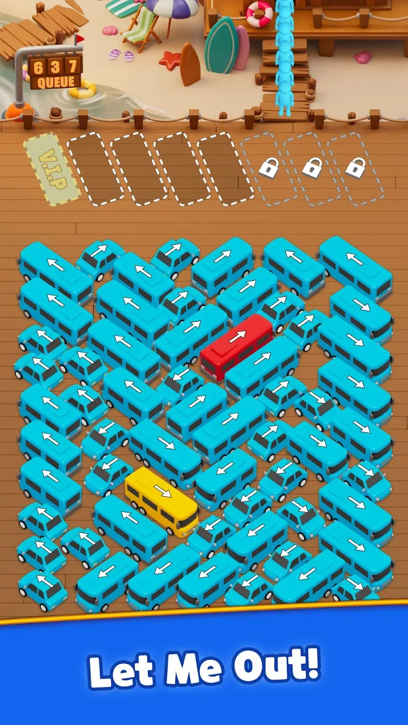 Capture d'écran 2 de Bus Craze - Traffic Jam Puzzle