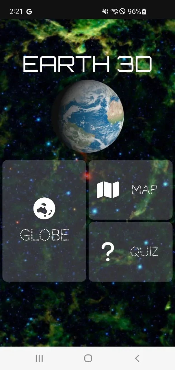 Capture d'écran 2 de l'application Earth 3D