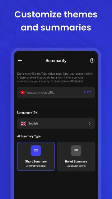 Aperçu Summarify: AI Video Summarizer 4