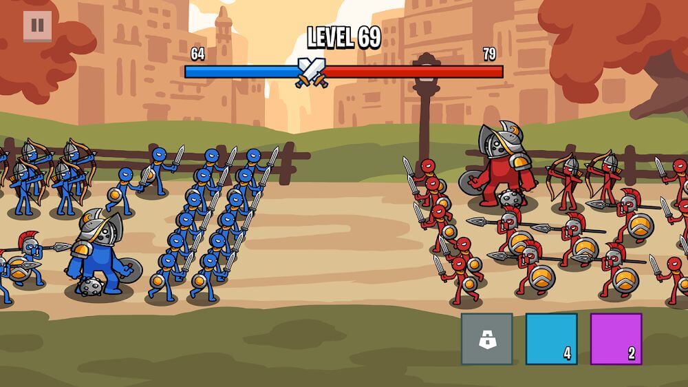 Capture d'écran 3 Stick Battle: War of Legions