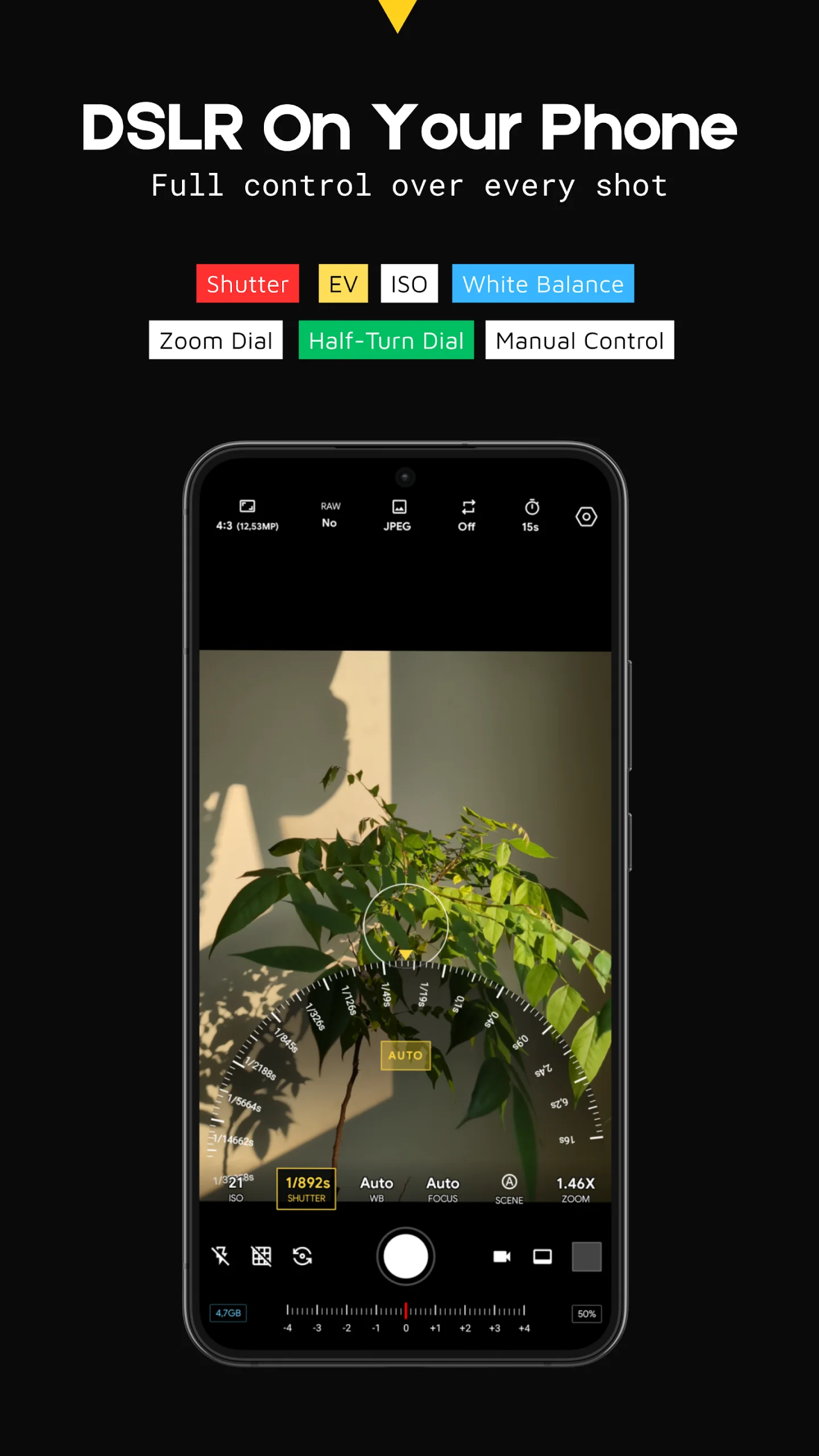 Aperçu 2 de AuraRAW – Pro Manual Camera