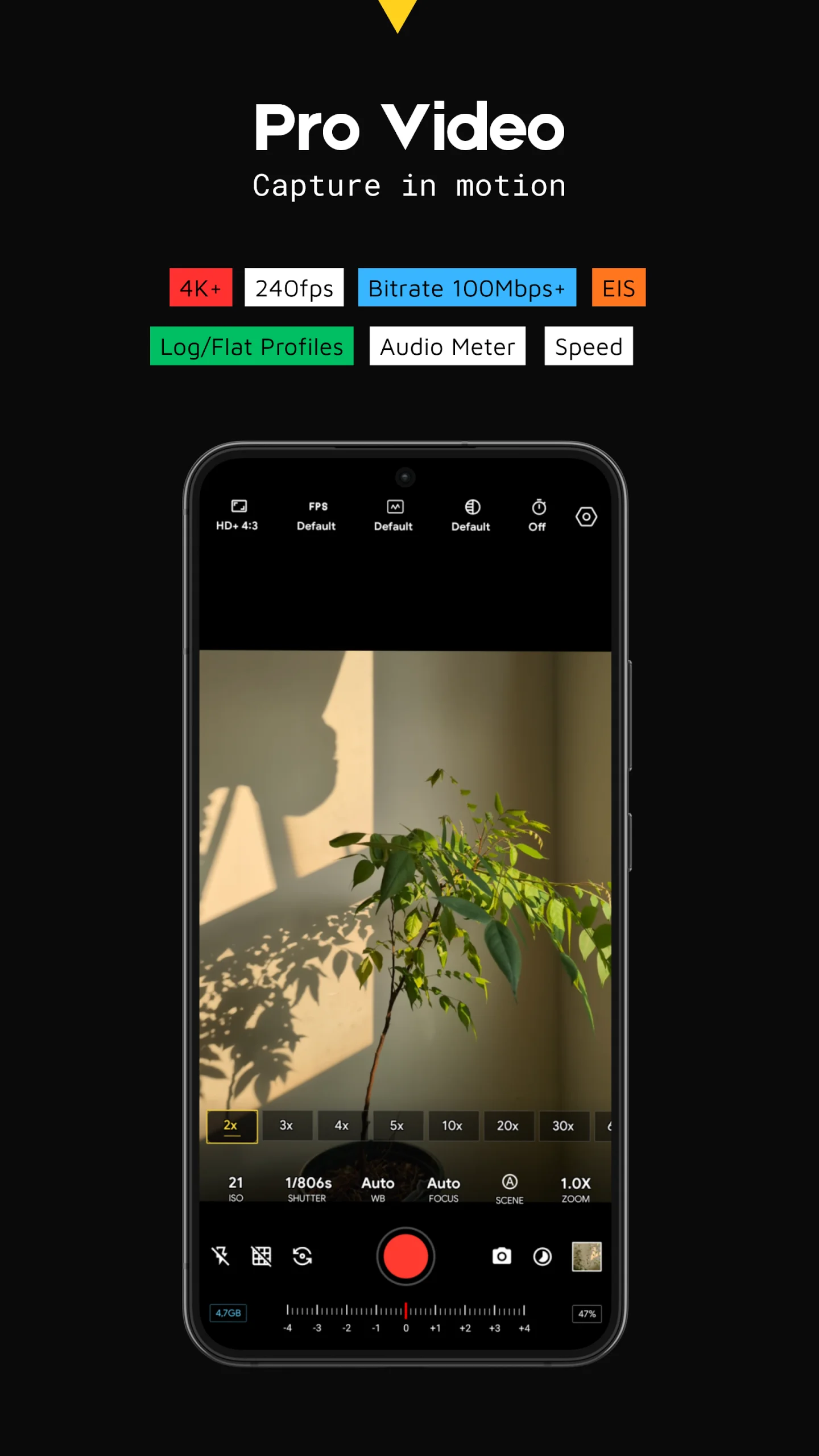 Aperçu 4 de AuraRAW – Pro Manual Camera