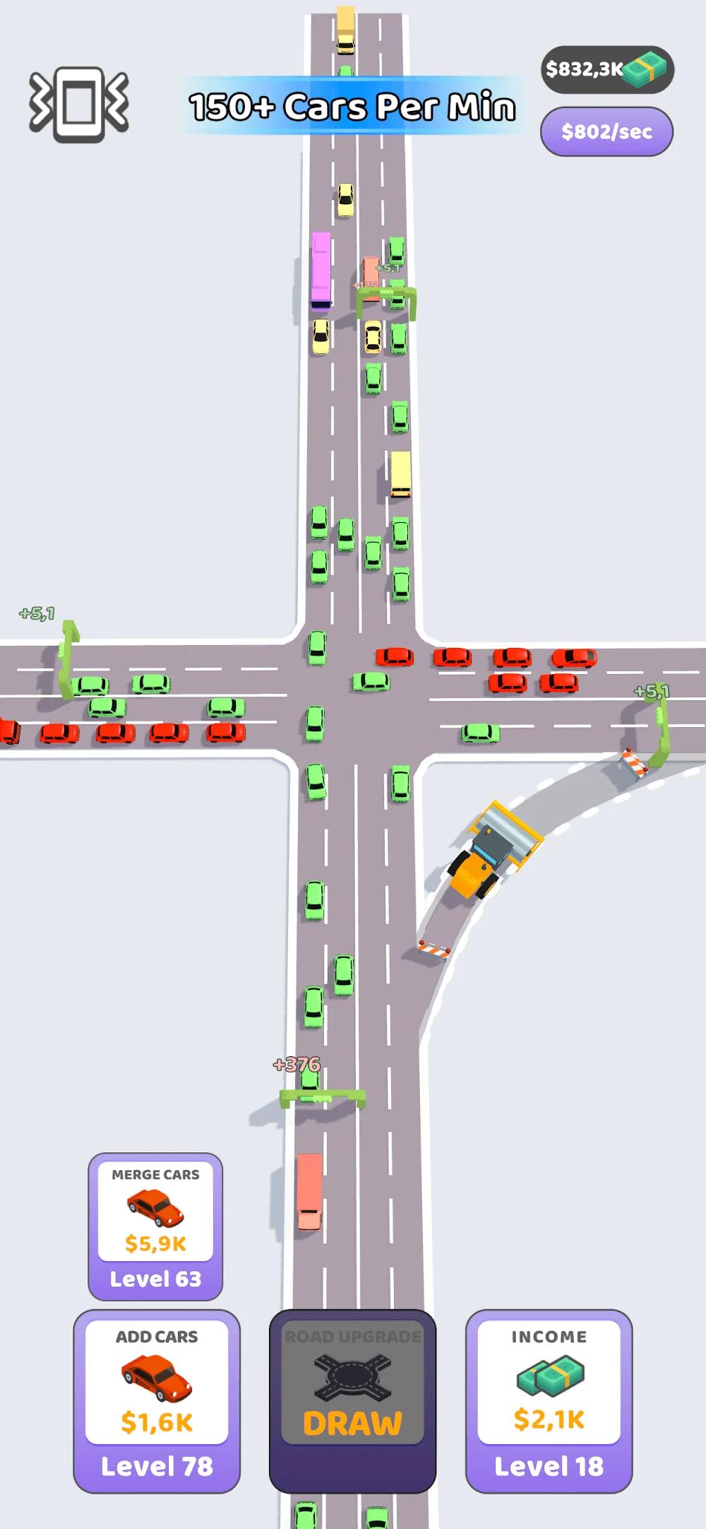 Capture d'écran du gameplay de Traffic Jam Fever 4