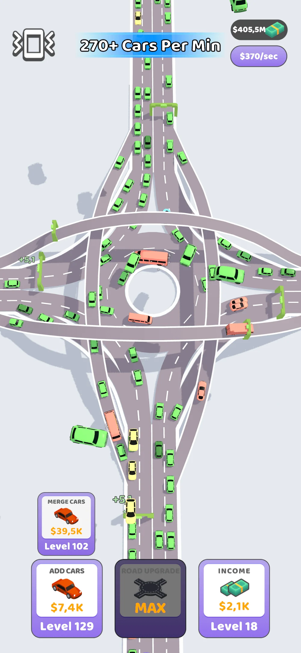 Capture d'écran du gameplay de Traffic Jam Fever 7