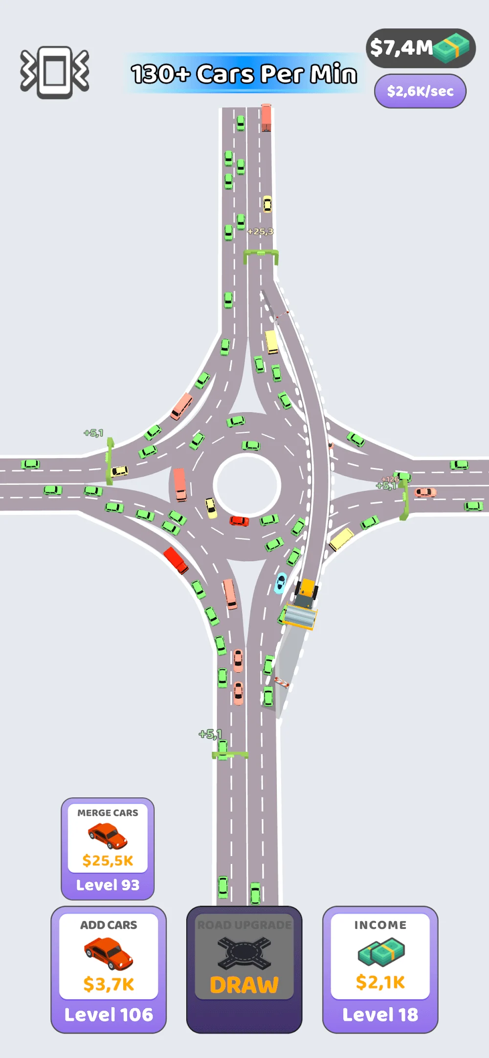 Capture d'écran du gameplay de Traffic Jam Fever 6