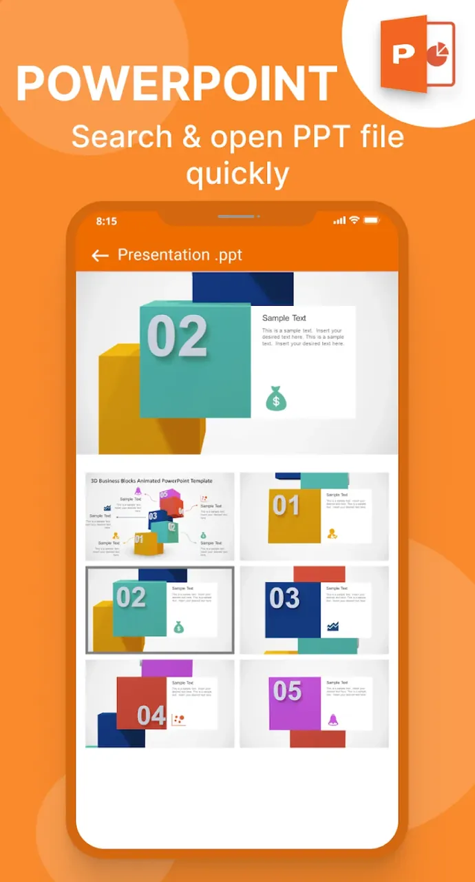 Capture d'écran de l'application Office Reader 6
